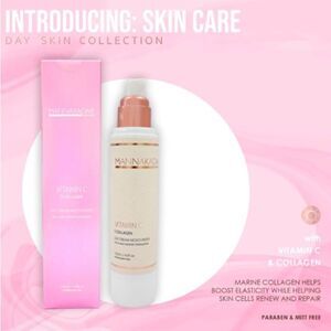 MANNA KADAR vitamin c collagen day cream moisturizer 4.0 FL OZ NEW